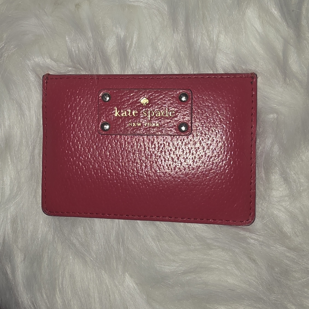 Kate Spade Red Card Holder